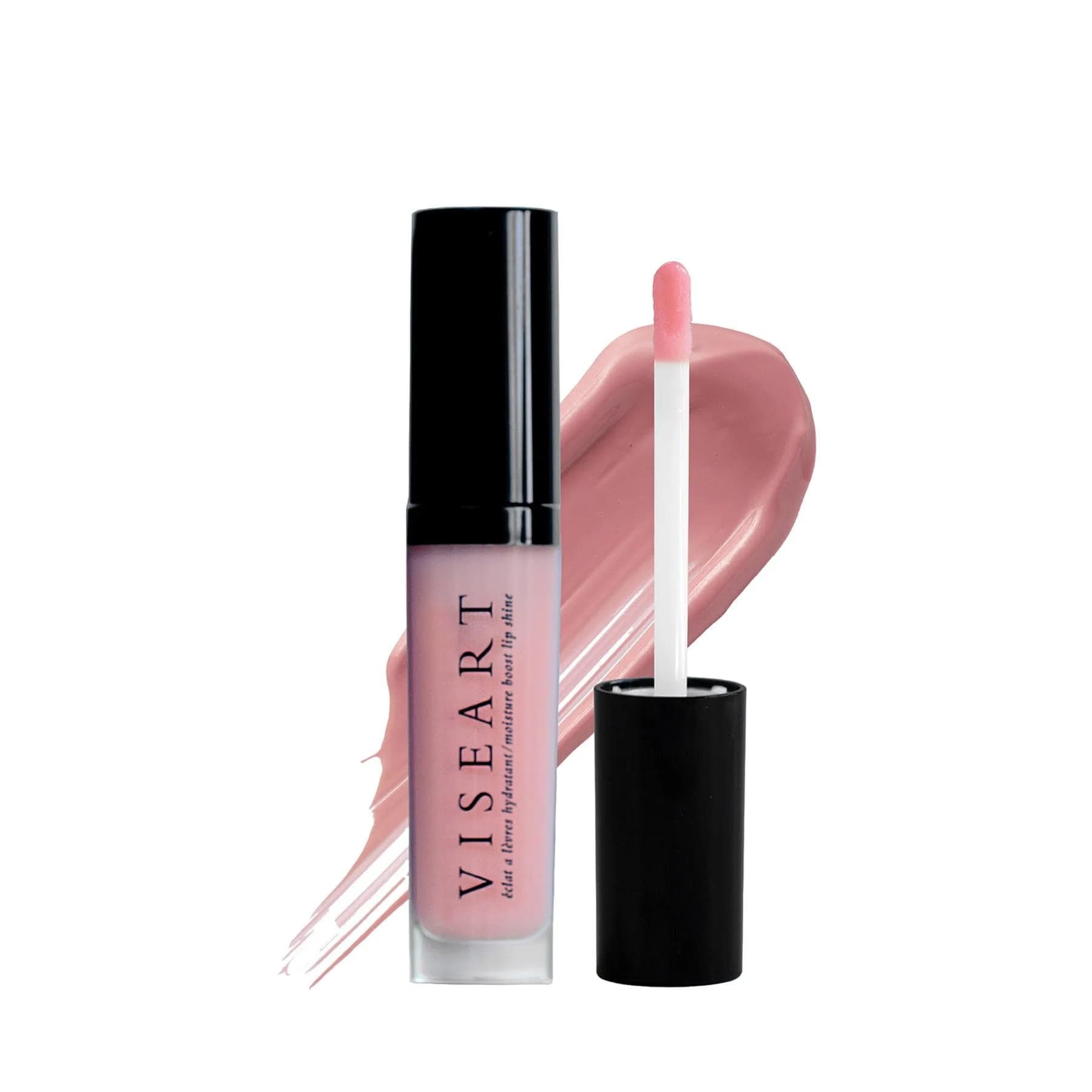 Viseart Miette Viseart Paris Moisture Boost Oil Lip Shine (Petalé) | Hydrating, Vegan Lip Gloss with Hint of Pink (1 Fl Oz) - main product image