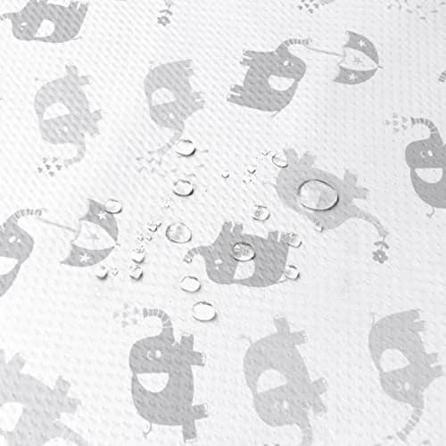 Moonsea Large Splat Mat 54x72 Inch (137x183 cm) | Waterproof, Non-Slip, Machine Washable Floor Mat for High Chairs, Arts & Crafts thumbnail 4