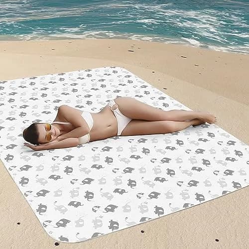 Moonsea Large Splat Mat 54x72 Inch (137x183 cm) | Waterproof, Non-Slip, Machine Washable Floor Mat for High Chairs, Arts & Crafts thumbnail 6
