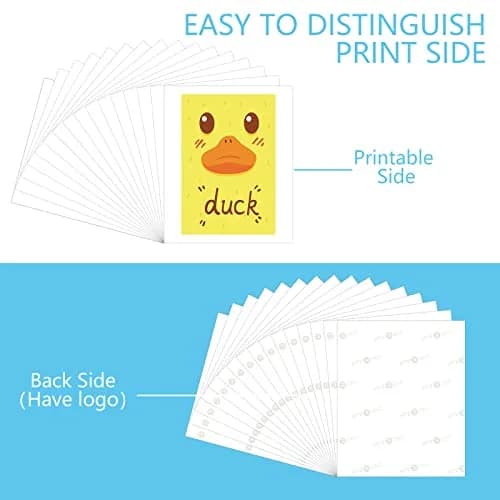 HTVRONT Sublimation Paper for T-Shirts & Mug 8.5x11 Inch | Vibrant Colors & Professional Results thumbnail 3
