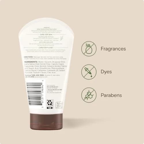 Aveeno Daily Moisturizing Face Lotion Fragrance-Free 141ml (5 oz) | Prebiotic Oat for 24-Hour Hydration thumbnail 8