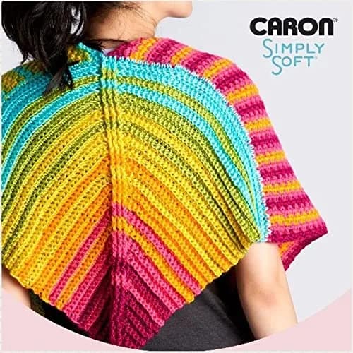 Caron Simply Soft Party Acrylic Yarn 255 g (8.99 oz) 3-Pack | Sparkle Crochet & Knitting Yarn thumbnail 5