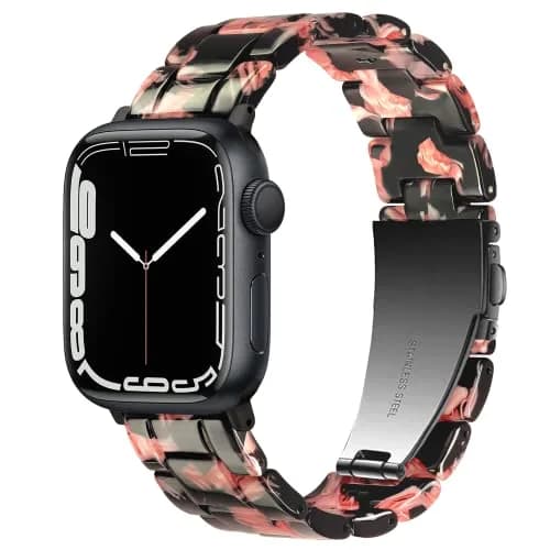 Vamyzji Compatible with Apple Watch Band 42mm Series 10 | Waterproof Resin Strap for Women Men (38mm/40mm/41mm/42mm) thumbnail 1