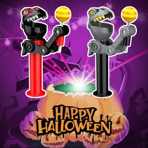HDLNKAK Dinosaur Lollipop Holder 2-Pack | BPA-Free ABS Plastic Toy thumbnail 2