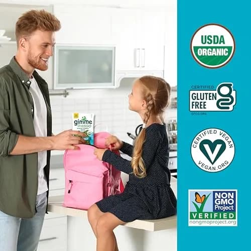 gimMe Organic Roasted Seaweed Snack Sea Salt 0.14oz | Healthy, Keto & Vegan thumbnail 3