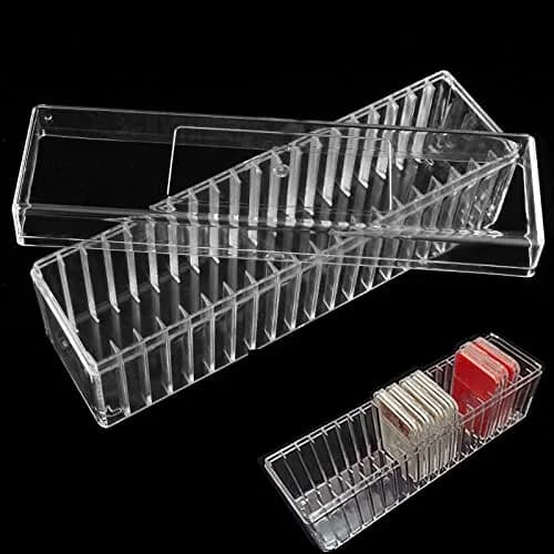 Ettonsun Transparent Coin Slab Storage Box for NGC PCGS PCCB Graded Coin Case | Holds 20 Slabs thumbnail 2