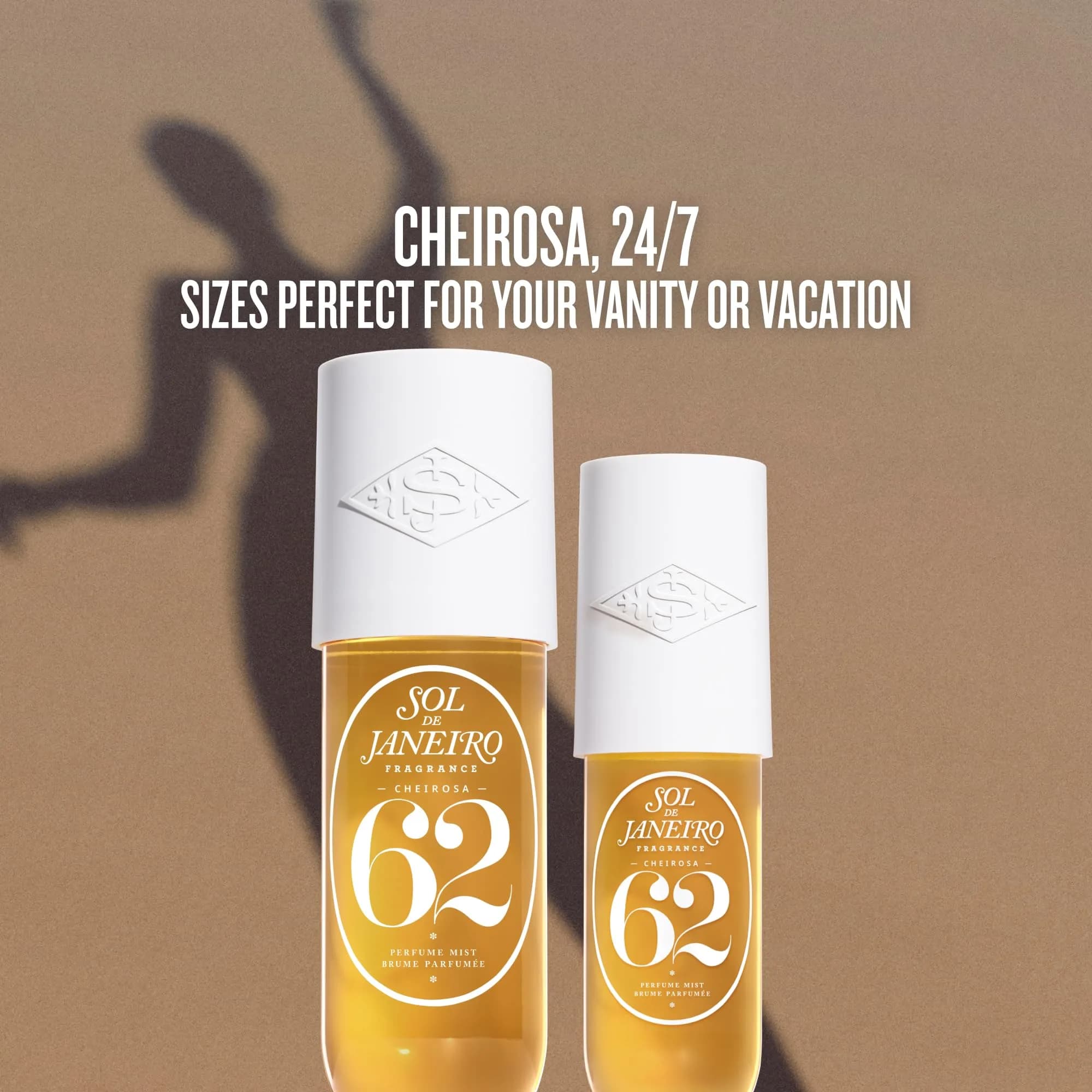 Sol de Janeiro Cheirosa 62 Hair & Body Fragrance Mist Travel Size 90mL (3 fl oz) | Warm Gourmand Scent - view 7