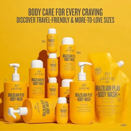 Sol de Janeiro Brazilian Play Moisturizing Shower Cream Gel Body Wash 385mL (13.0 Fl Oz) | Sulfate-Free Hydration thumbnail 8
