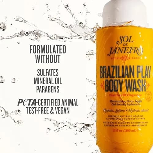 Sol de Janeiro Brazilian Play Moisturizing Shower Cream Gel Body Wash 385mL (13.0 Fl Oz) | Sulfate-Free Hydration thumbnail 9