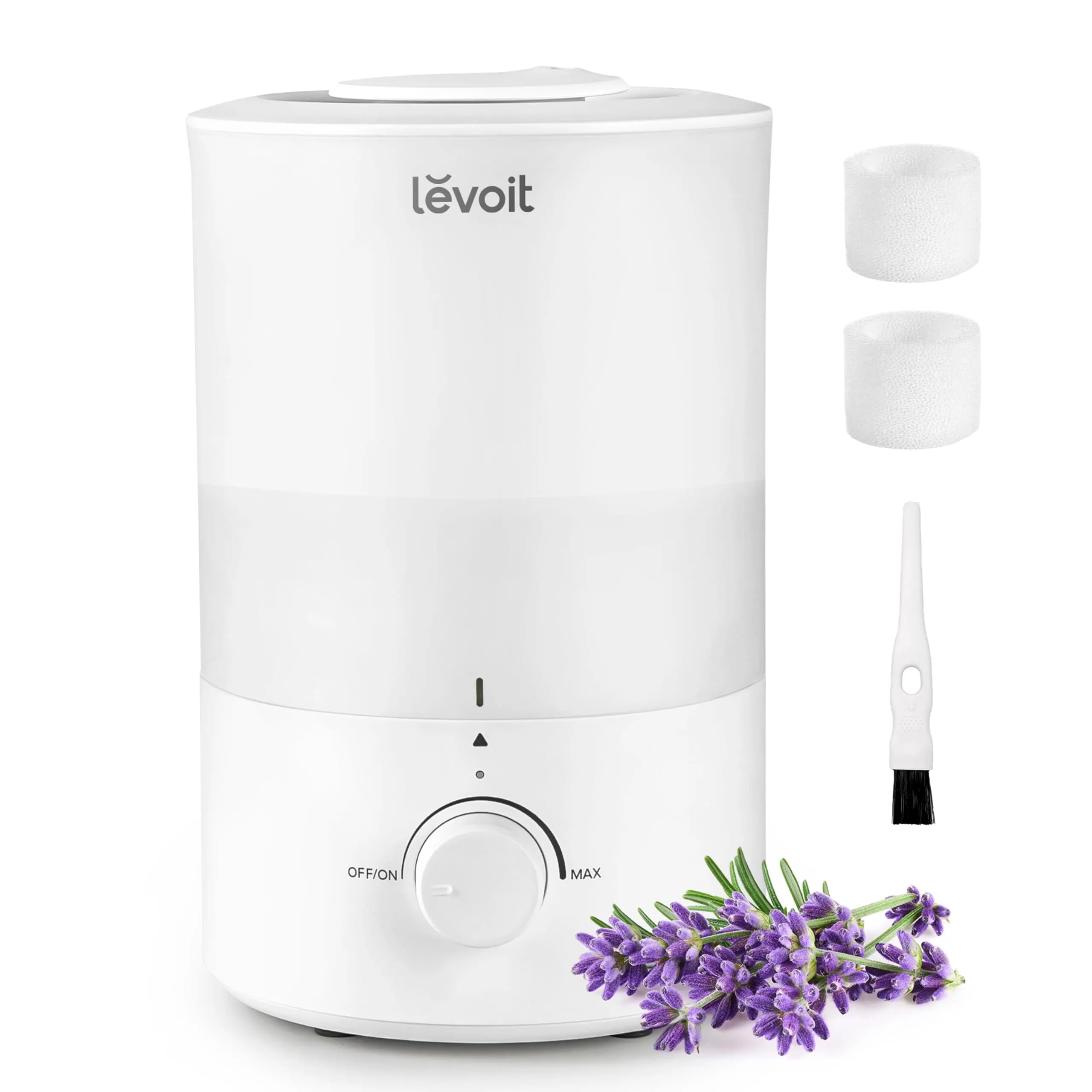 Levoit Dual 150 Cool Mist Humidifier 3L (0.79 Gallon) | Quiet Operation for Bedrooms - main product image