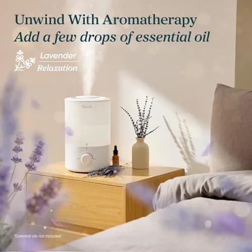 Levoit Dual 150 Cool Mist Humidifier 3L (0.79 Gallon) | Quiet Operation for Bedrooms thumbnail 3