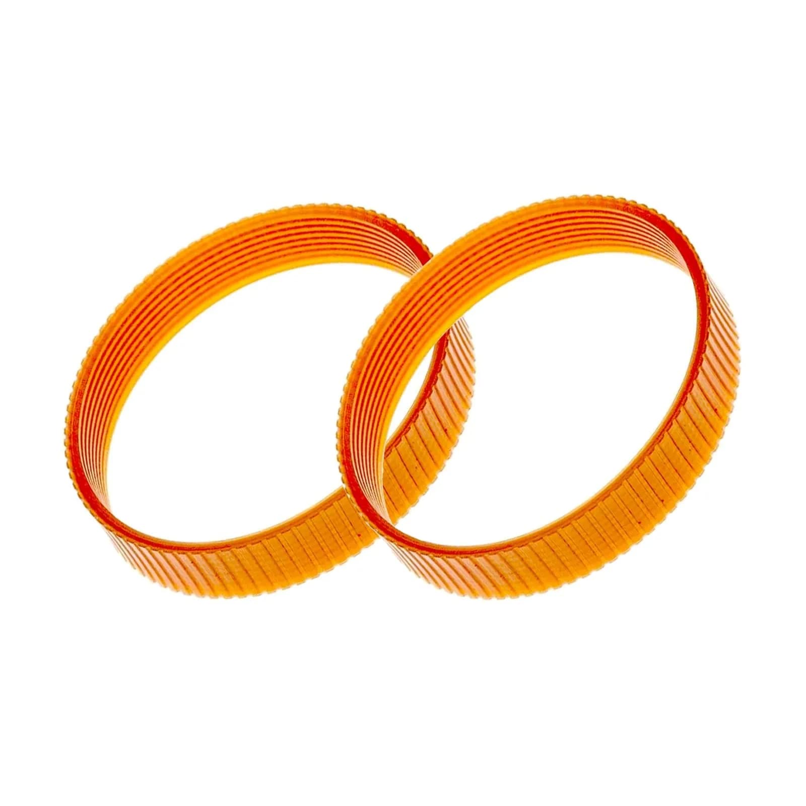 Powswopx 6-Ribbed Planer Drive Belt 2-Pack (0.041 kg) | Replacement for DeWalt DW733 & Craftsman 351217130