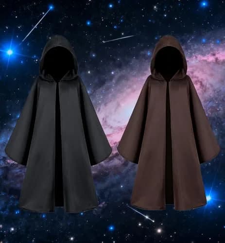 TOGROP Knight Costume for Kids Robe Hooded Boys Cloak 12-14 Years | Movie Knight Role Play Costume thumbnail 2