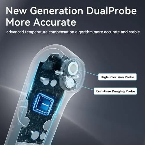 Berrcom Dual Probe No Touch Forehead Thermometer Fever Alarm All Ages | Infrared, 3-5cm, 32-42.9°C thumbnail 5