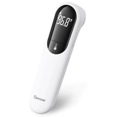 Berrcom Dual Probe No Touch Forehead Thermometer Fever Alarm All Ages | Infrared, 3-5cm, 32-42.9°C thumbnail 8