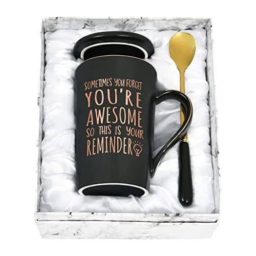 Maustic You Are Awesome Mug 414ml (14 Fl Oz) | Inspirational Gift for Men & Women thumbnail 1
