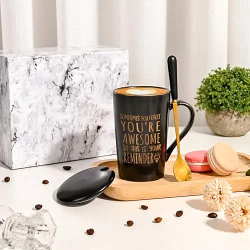 Maustic You Are Awesome Mug 414ml (14 Fl Oz) | Inspirational Gift for Men & Women thumbnail 6