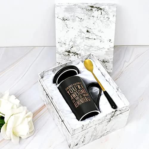 Maustic You Are Awesome Mug 414ml (14 Fl Oz) | Inspirational Gift for Men & Women thumbnail 9