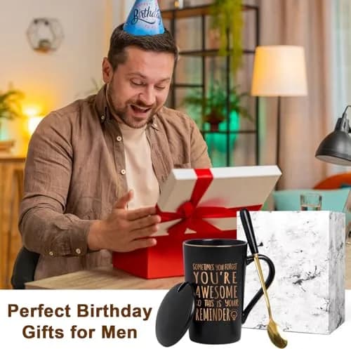 Maustic You Are Awesome Mug 414ml (14 Fl Oz) | Inspirational Gift for Men & Women thumbnail 3