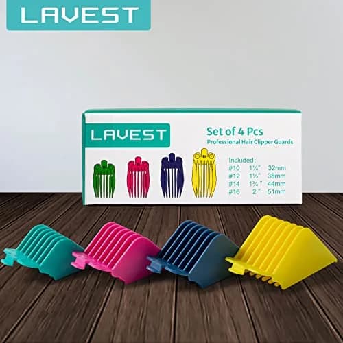 LAVEST Clipper Guards Set with 4 Sizes | 1.25" to 2" Cutting Lengths thumbnail 6