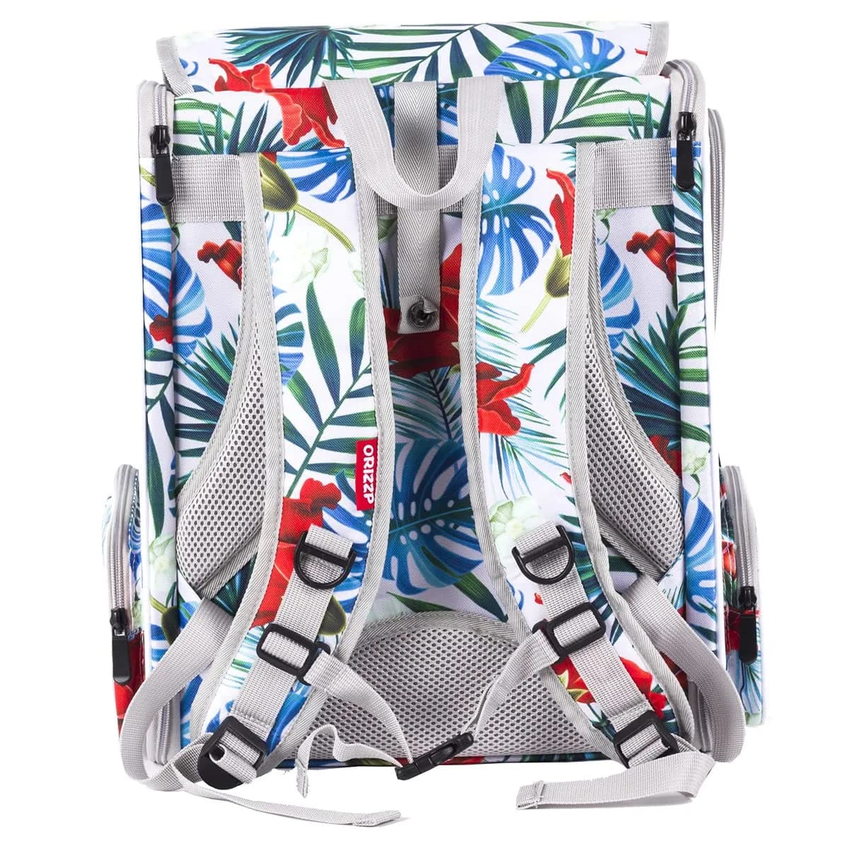 ORIZZP Bird Travel Carrier Backpack with Wooden Perch & Shade Cover | Multi-Colored, Small to Medium Bag for Parrots & Conures - view 5