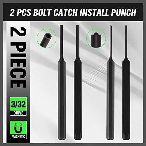 SWANLAKE GARDEN TOOLS 7-Piece Roll Pin Starter Punch and Install Punch Set 1.8mm (1/16") | Precision Assembly Tool thumbnail 2