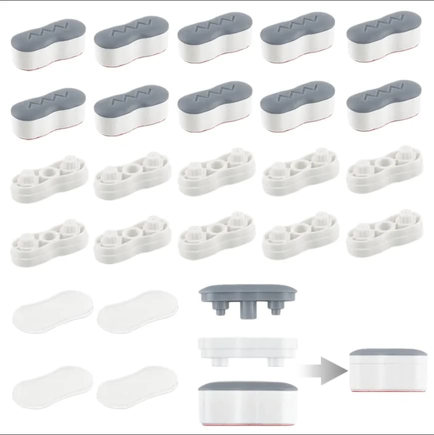 Maylanny Toilet Seat Bumpers - Universal Buffer with 2 Heights | Cushion & Noise Reduction