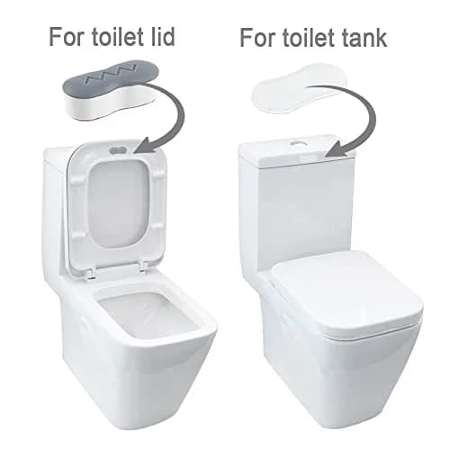 Maylanny Toilet Seat Bumpers - Universal Buffer with 2 Heights | Cushion & Noise Reduction thumbnail 7