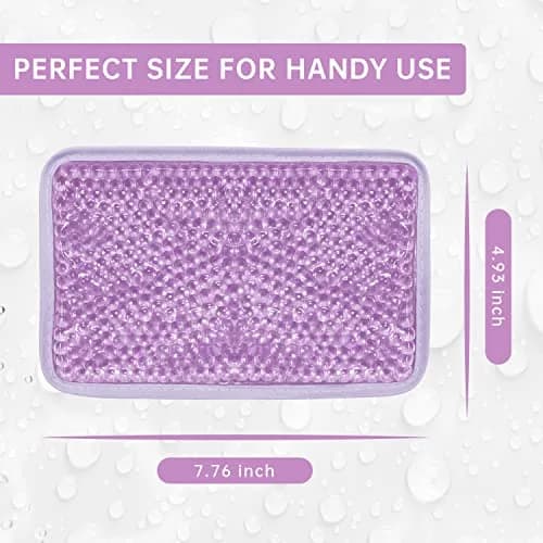ZNÖCUETÖD Gel Ice Pack with Strap - 2 Pack Reusable Hot Cold Pack, 173g (6.1 oz) Each | Fast Pain Relief for Injuries thumbnail 6