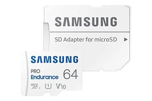 Samsung PRO Endurance 64GB microSDXC Memory Card with Adapter | Built for 35,040 Hours Recording thumbnail 2