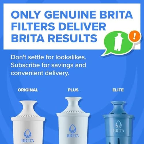 Brita UltraMax 27 Cup Water Dispenser with 1 Standard Filter, Black | Fridge-Friendly & Space-Saving thumbnail 8