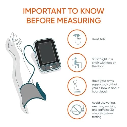 Dario Gen-2 Blood Pressure Monitor with Smart App & Carry Case | FDA-Cleared, Bluetooth Connectivity thumbnail 6