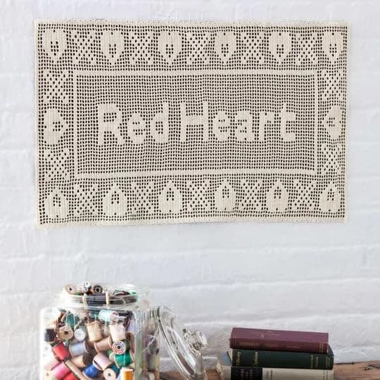 Red Heart Nylon Crochet Thread Size 18, Red, 137m (150 Yards) | Perfect for Purses, Belts, Totes & Home Decor - view 5