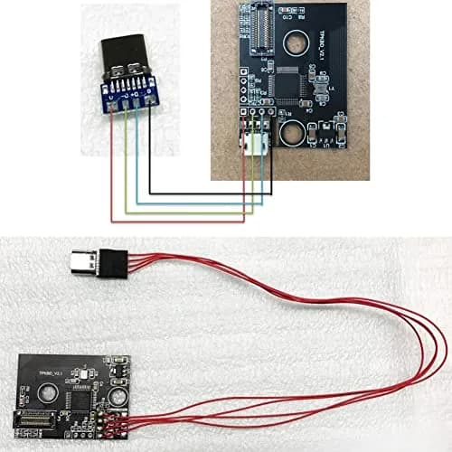 ANMBEST USB 3.1 Type C Male Connector 24 Pins with PCB Board Support Module (10-Pack) | 5Gbps Data Transfer thumbnail 6