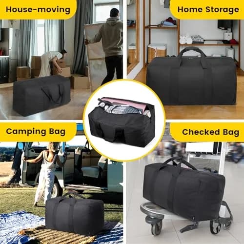 Vorspack Extra Large Duffle Bag 100L (76.2cm x 41.9cm x 29.97cm) | Foldable Travel Gear Bag thumbnail 5