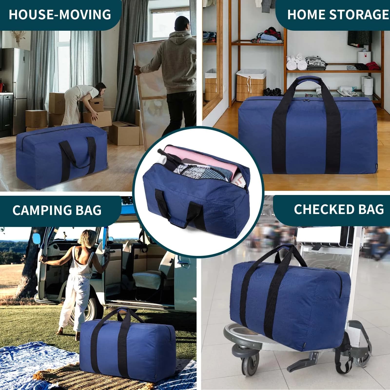 Vorspack Extra Large Duffle Bag 100L (80cm x 42cm x 30cm) | Heavy Duty Travel Gear Bag - view 6
