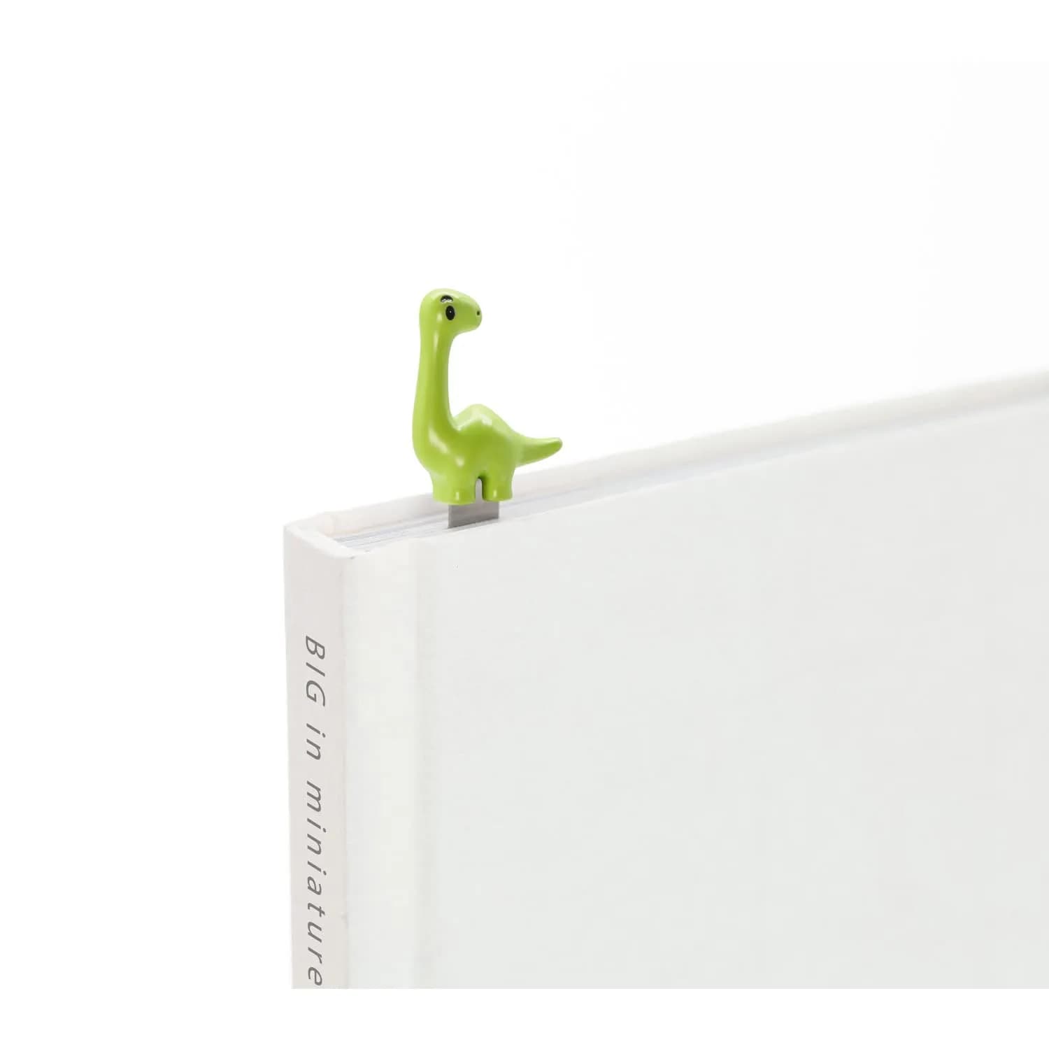 Metalmorphose Dino Bookmark Green | Durable Chrome Book Accessory (standart size) — standart