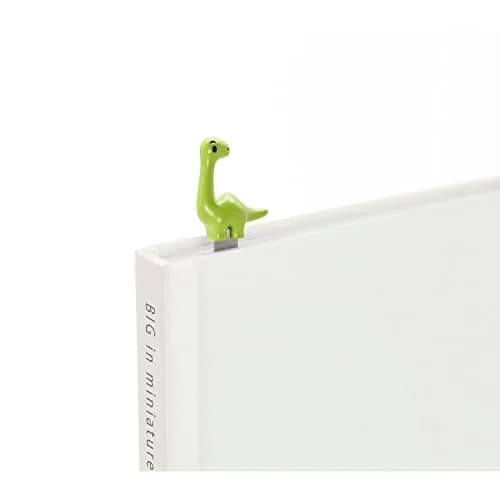 Metalmorphose Dino Bookmark Green | Durable Chrome Book Accessory (standart size) thumbnail 1
