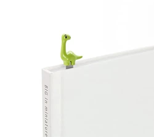 Metalmorphose Dino Bookmark Green | Durable Chrome Book Accessory (standart size) thumbnail 3