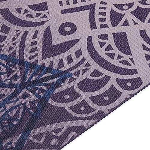 Gaiam Yoga Mat Classic Print, 4mm Non-Slip Mat (Pink Marrakesh) | Lightweight, Non-Slip, Eco-Friendly thumbnail 4