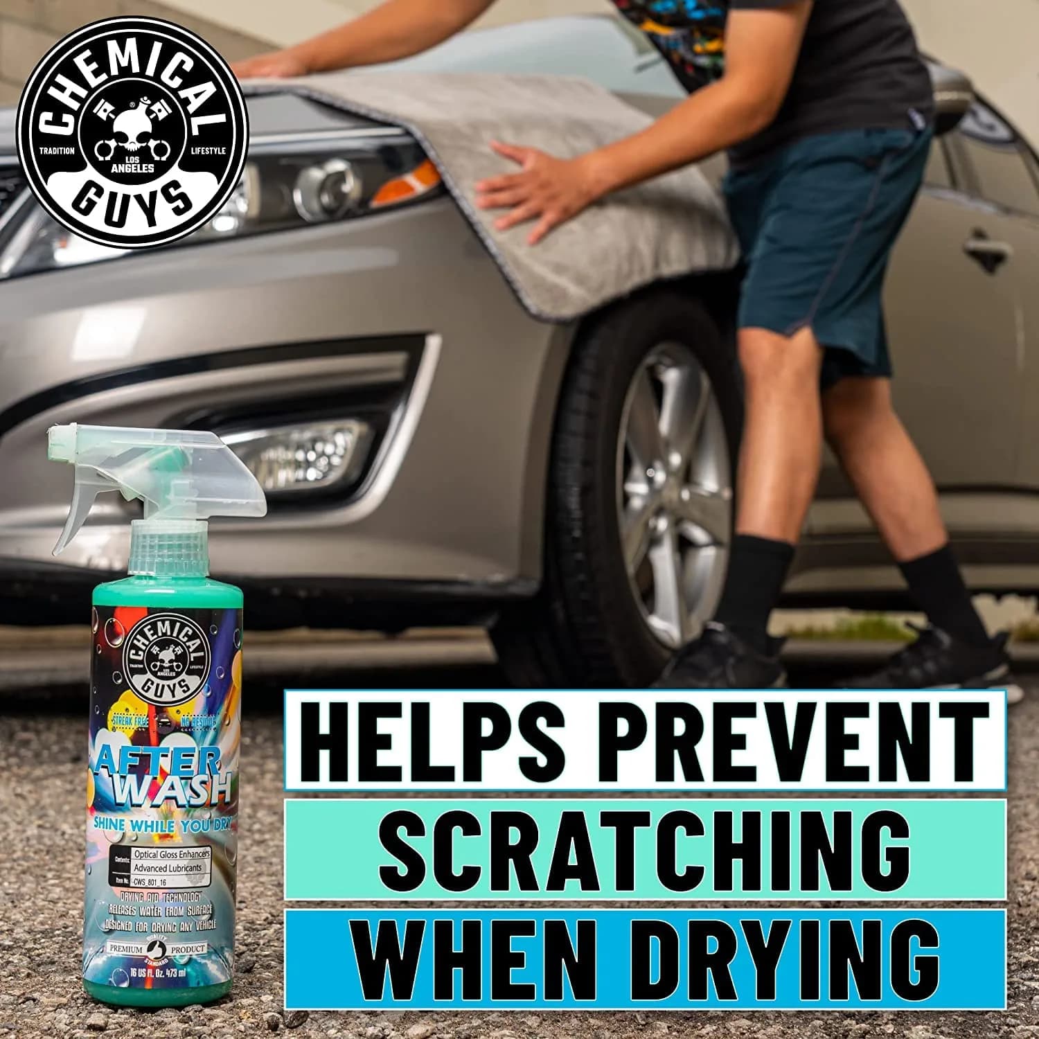 Chemical Guys Hybrid Foaming High Gloss Car Wash Soap 473ml (16 Fl Oz) | pH-Balanced for Wax & Sealant Coats - view 6