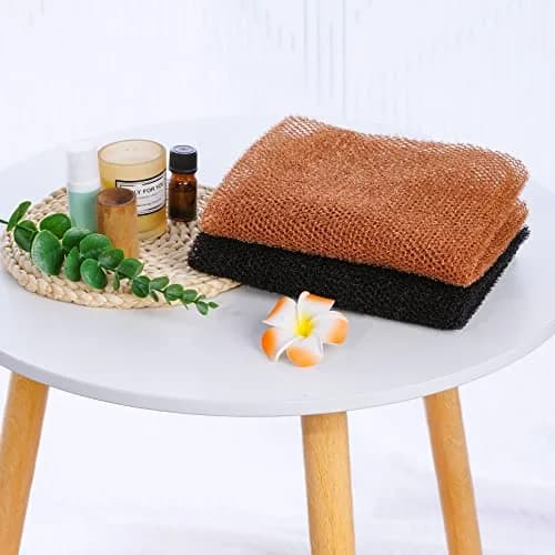 Fengek African Exfoliating Net Body Scrubber 80cm (31.5 Inch) | 2 Pack Multicolor thumbnail 4