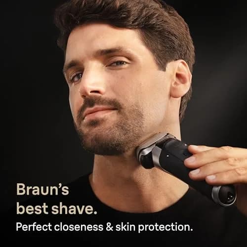 Braun Series 9 Men's Electric Shaver Head Replacement Blade Silver | Compatible with Series 9 Pro thumbnail 5