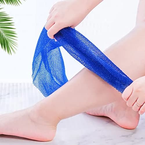 Fengek African Exfoliating Net Body Scrubber 80cm (31.5 Inch) | 2 Pack Multicolor thumbnail 6
