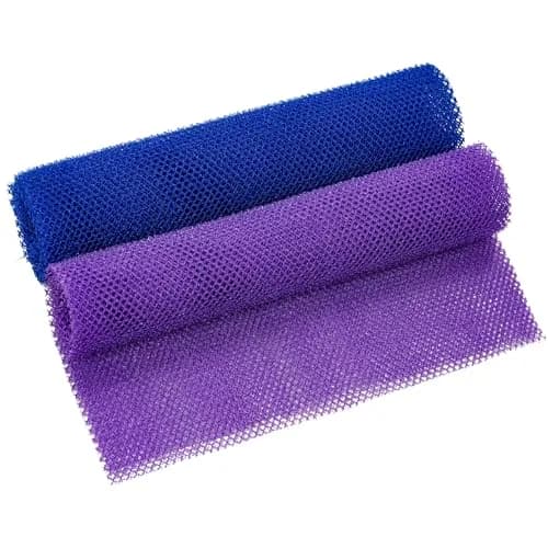Fengek African Exfoliating Net Body Scrubber 80cm (31.5 Inch) | 2 Pack Multicolor thumbnail 1