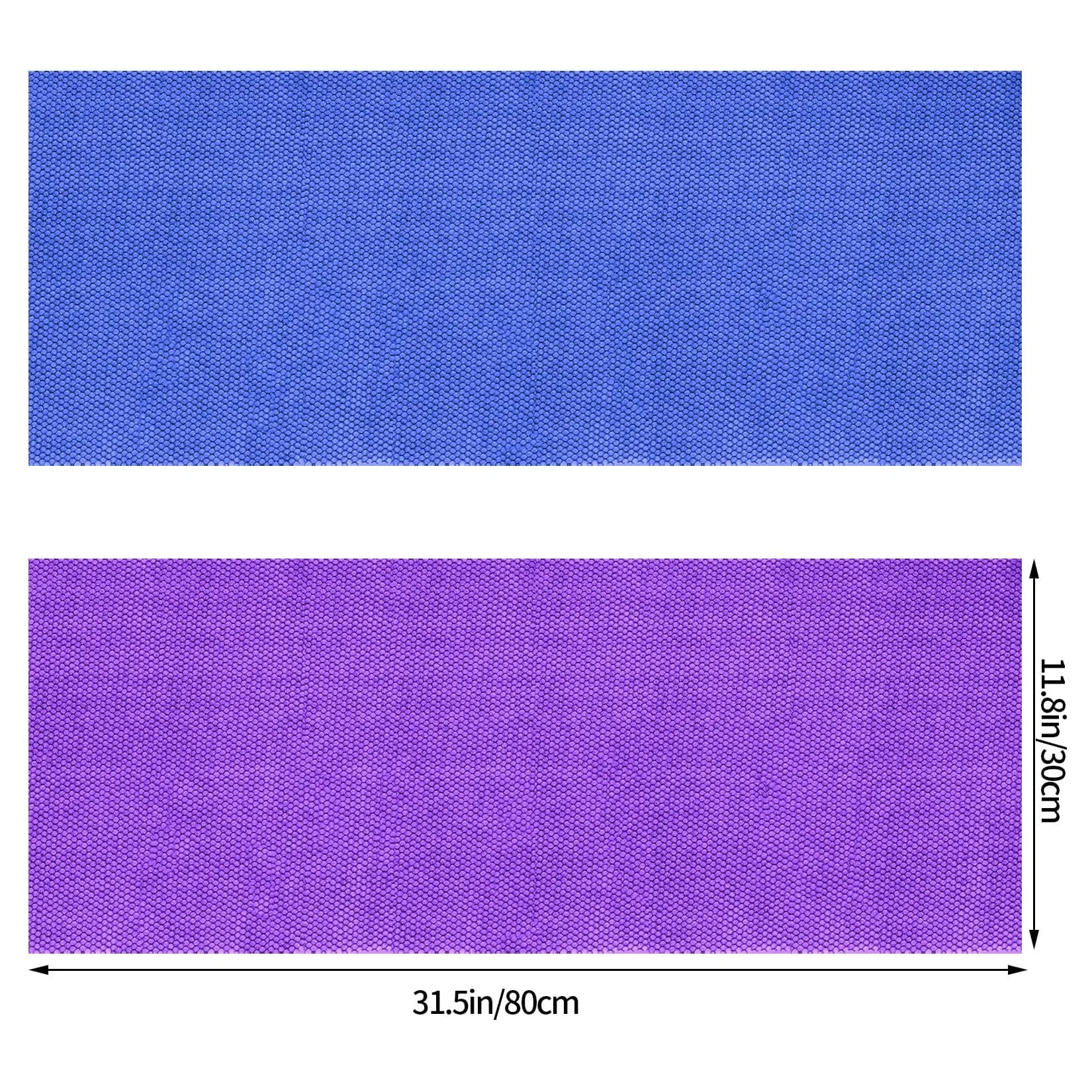 Fengek African Exfoliating Net Body Scrubber 80cm (31.5 Inch) | 2 Pack Multicolor - view 2
