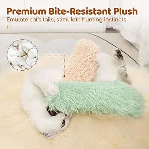 Potaroma Cat Toys Pillows, 3 Pack, Catnip Inside | Indoor Interactive Fun for Cats thumbnail 5