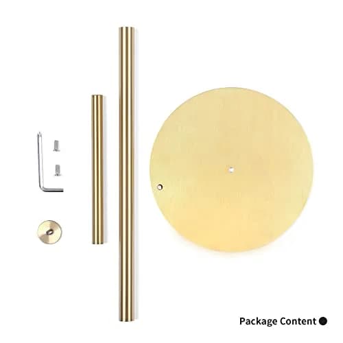 OBODING Gold Countertop Paper Towel Holder, Stainless Steel, Modern Kitchen and Bathroom Organization | Rust-Proof Design thumbnail 8