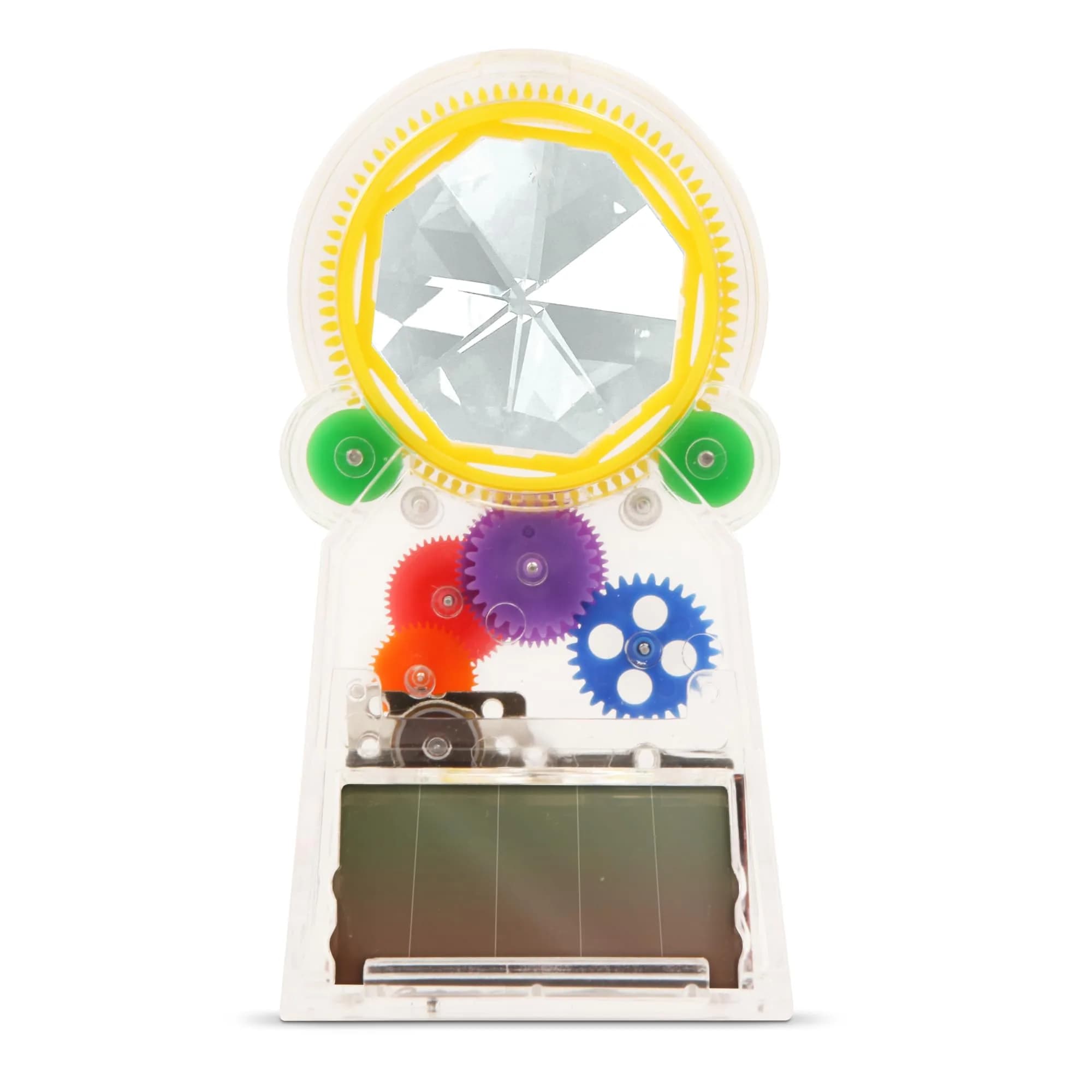 Kikkerland Solar Powered Heart Rainbow Maker 20.6cm (8.1in) | Creates Rainbows with Sunlight — Standing Rainbow Maker