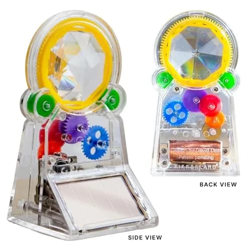 Kikkerland Solar Powered Rainbow Maker Standing Crystal | Creates Rainbow Patterns with Sunlight thumbnail 7